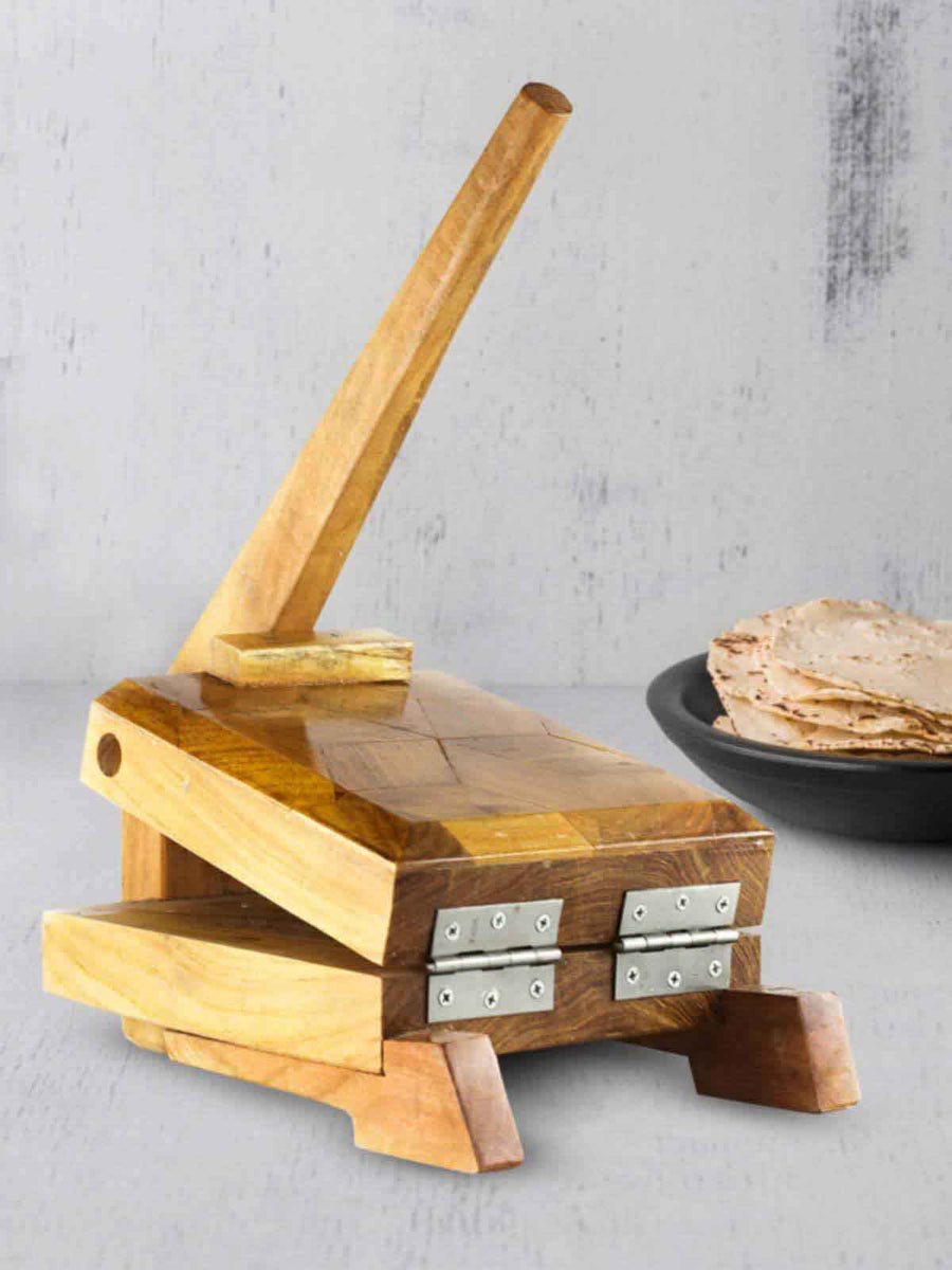 Wooden Tortilla Press Mexican Tortillera Presser Tortilla Maker