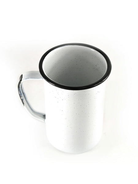 Enamel White Mug