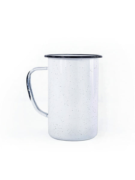 Enamel White Mug