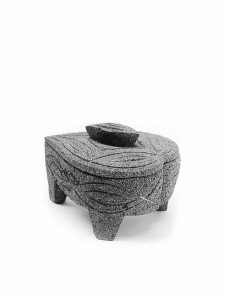 Volcanic Rock Heart Shape Molcajete