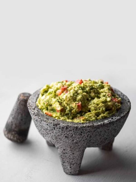 CLASSIC VOLCANIC ROCK MOLCAJETE BOWL
