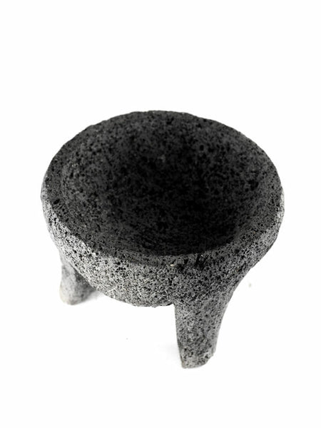 CLASSIC VOLCANIC ROCK MOLCAJETE BOWL