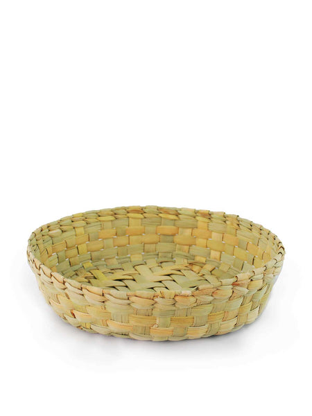 HAND WOVEN PALM BASKET (SET OF 4)