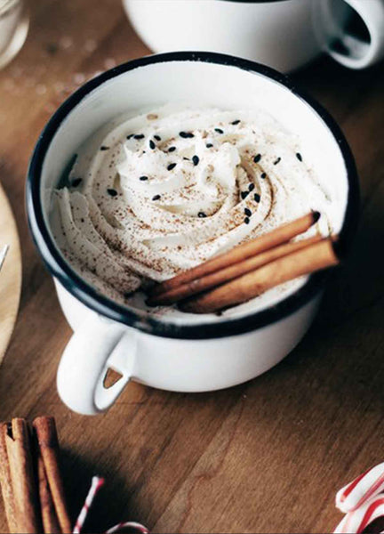 Enamel White Mug